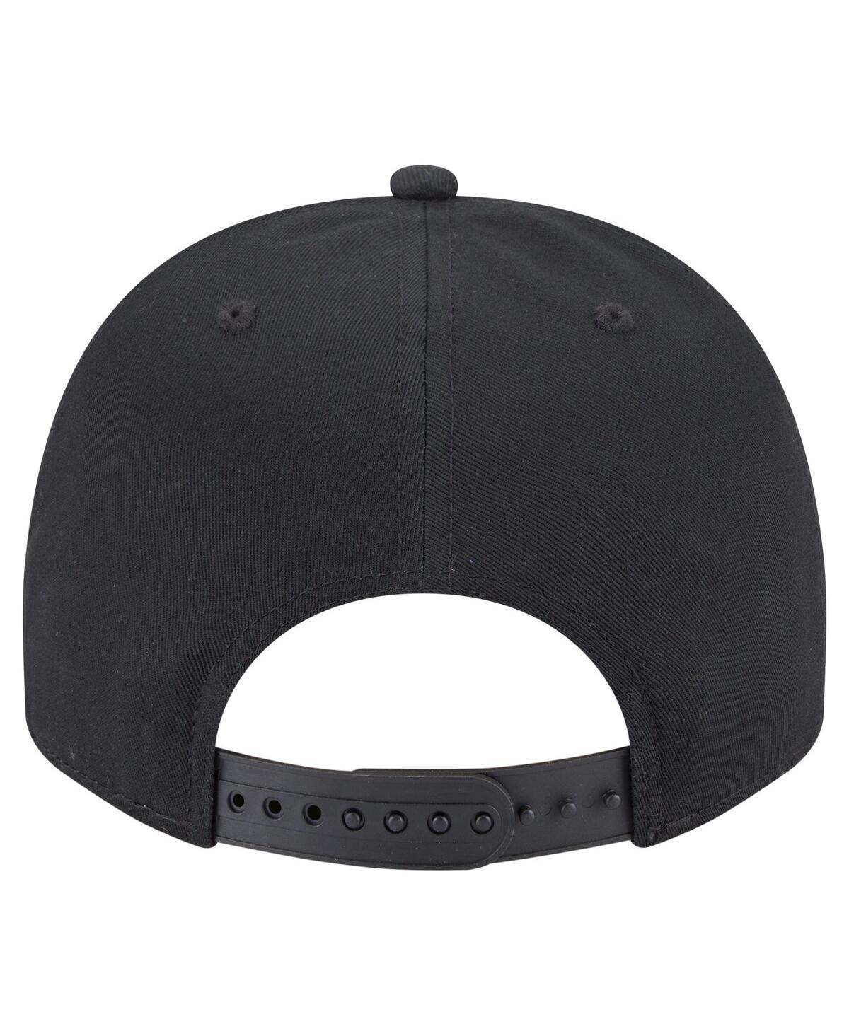 New Era Men's Black Florida Gators Vintage Chainstitch 9fifty A-frame Snapback Hat In Black