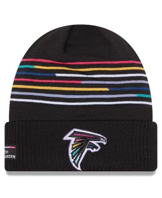 New Era - Men's Black Atlanta Falcons 2025 NFL Crucial Catch Cuffed Knit Hat