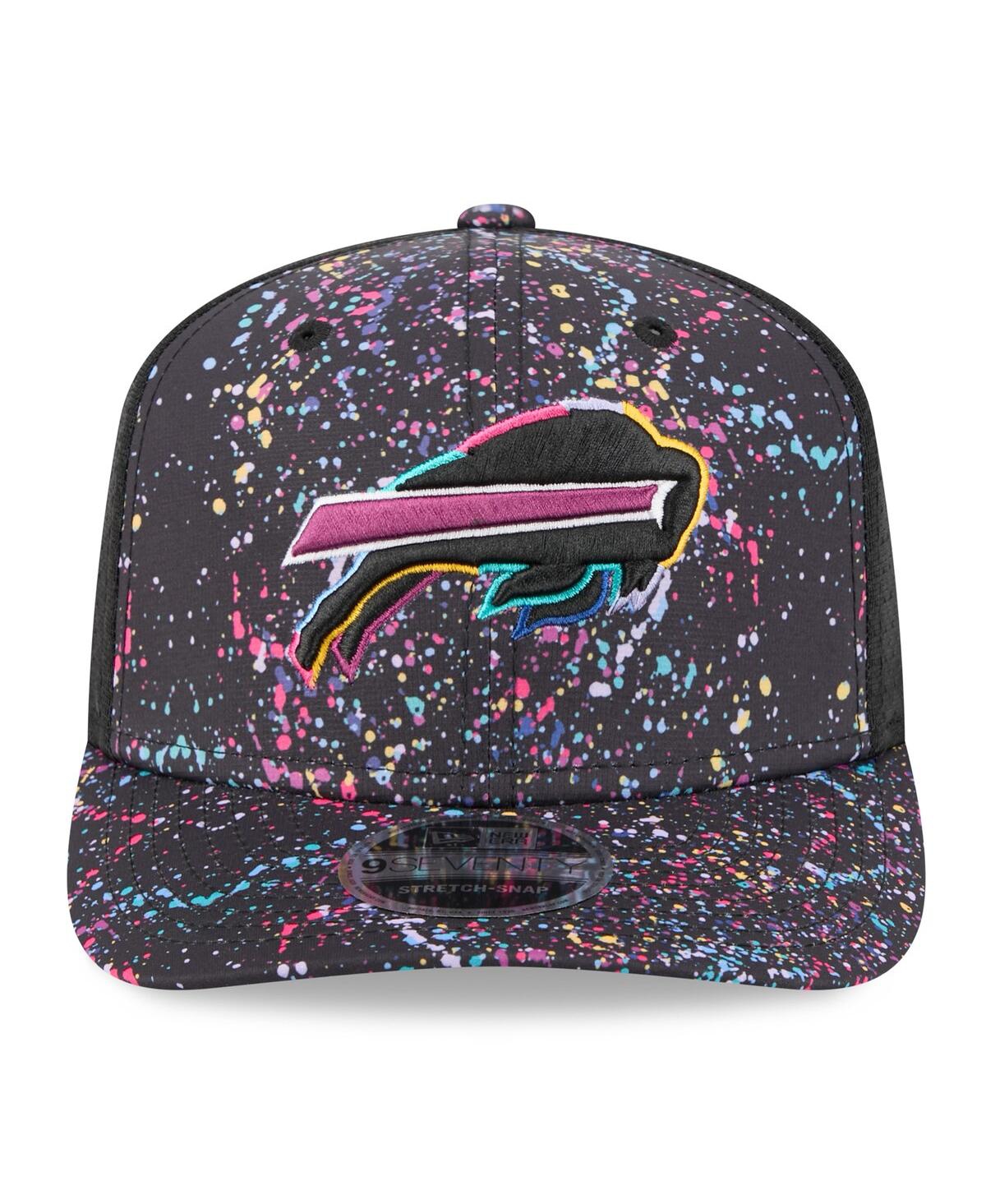 New Era Men's Black Buffalo Bills 2025 Nfl Crucial Catch 9seventy Adjustable Hat In Black