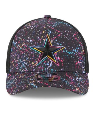 Men's Black Dallas Cowboys 2025 NFL Crucial Catch 9FORTY Adjustable Hat