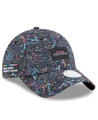 New Era - Women's Black Atlanta Falcons 2025 NFL Crucial Catch Pony Tail Adjustable Hat