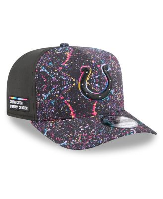 New Era - Men's Black Indianapolis Colts 2025 NFL Crucial Catch A-Frame 9FIFTY Snapback Hat