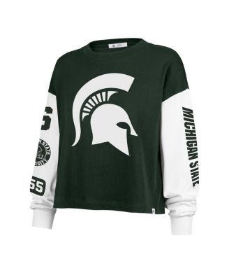 Women's Green Michigan State Spartans Sydney Long Sleeve T-Shirt