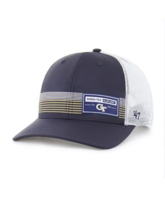 '47 Brand - Men's Navy Georgia Tech Yellow Jackets Rangefinder Brrr Trucker Adjustable Hat