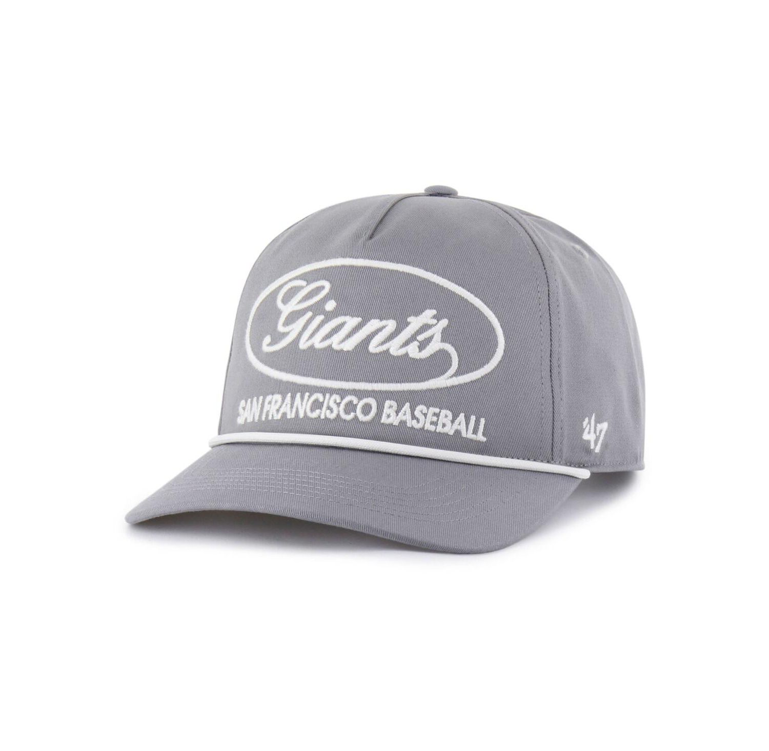 Men's Gray San Francisco Giants Foundational Hitch Adjustable Hat