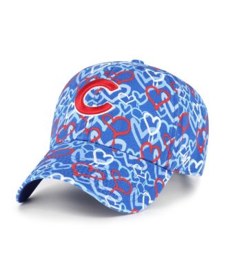 '47 Brand - Big Girls Royal Chicago Cubs Mural Clean Up Adjustable Hat