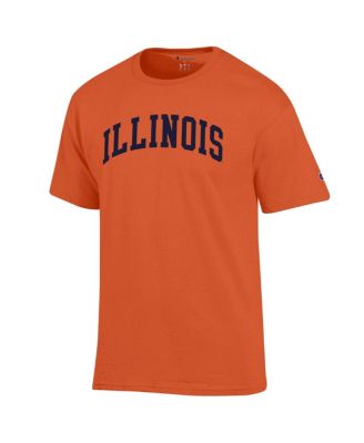 Men's Orange Illinois Fighting Illini Basic Arch T-Shirt