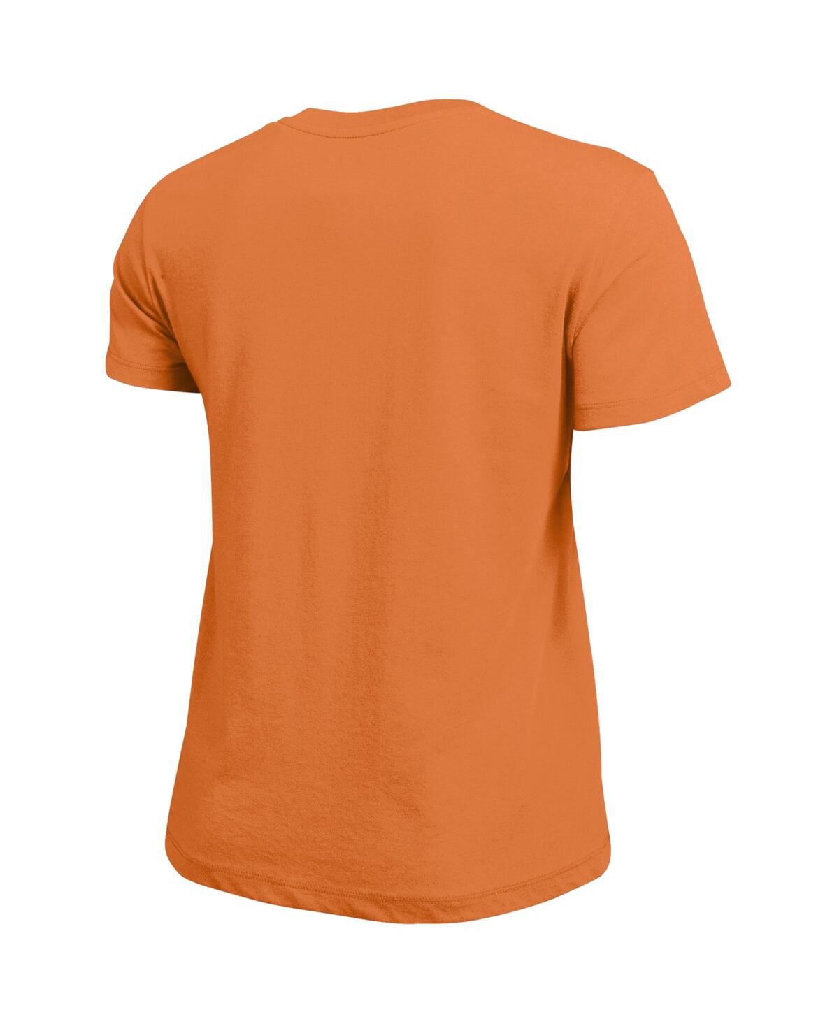 Champion Women's Tennessee Orange Tennessee Volunteers Arched Over Logo T-shirt In Brown