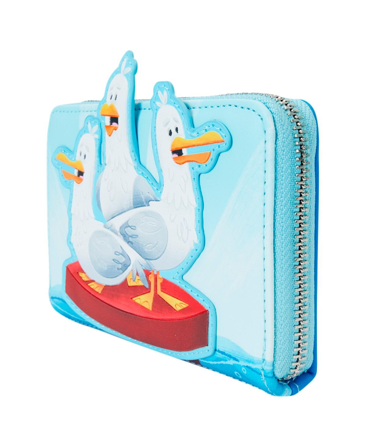 Loungefly Finding Nemo Mine Mine Mine Zip-around Wallet In Transparent