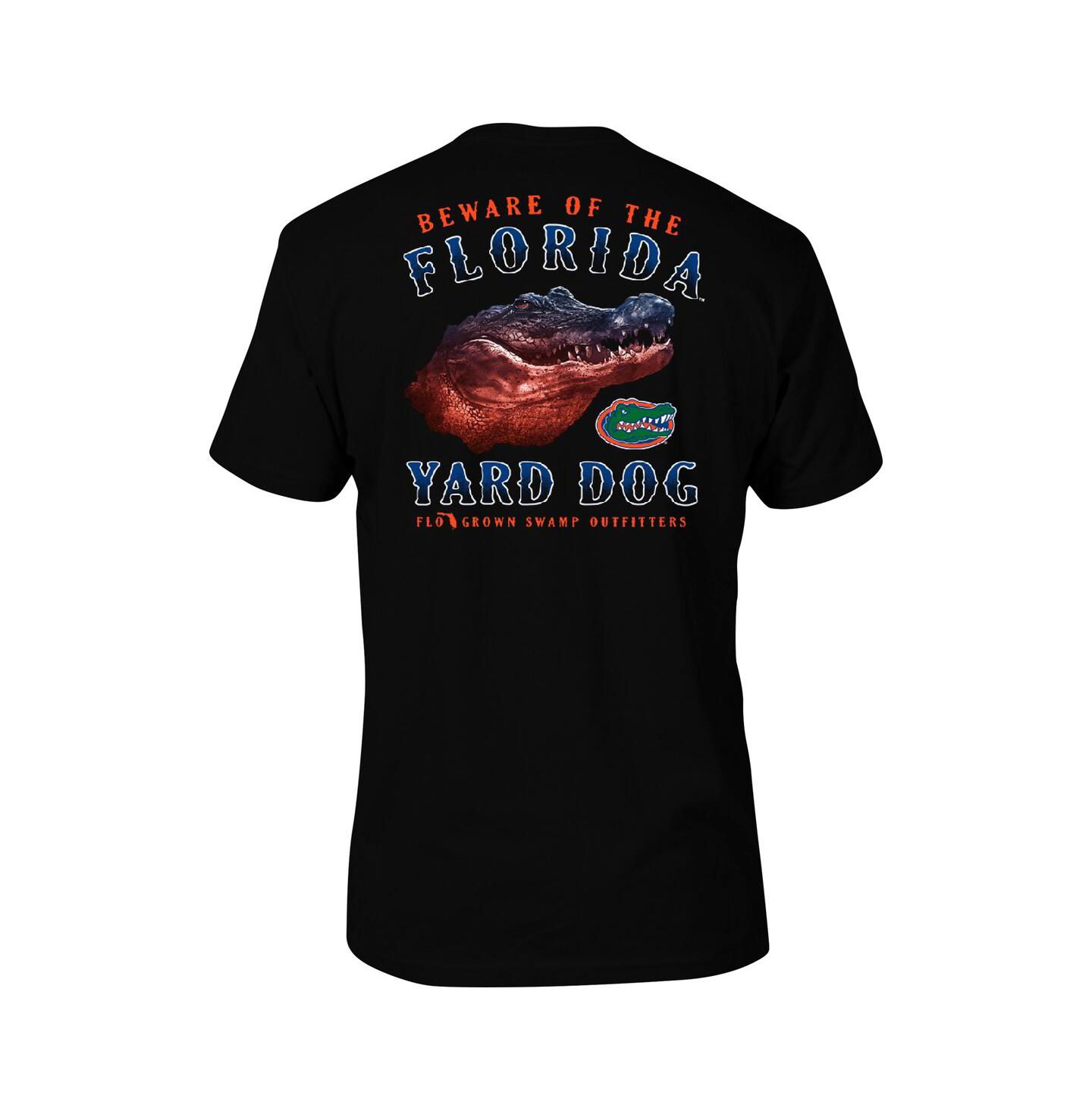 Мужская футболка FLoGrown Black Florida Gators Florida Yard Dog — фото 3