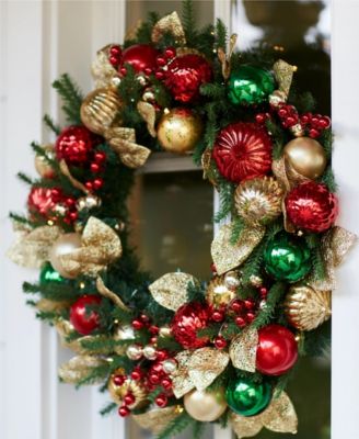 30" Merry and Bright Christmas Wreath