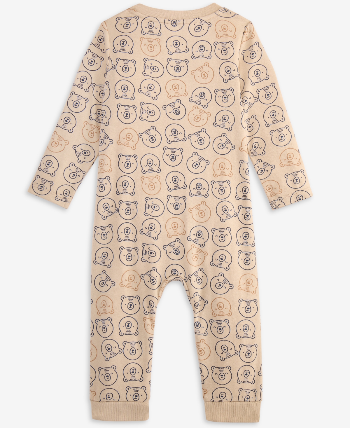First Impressions Baby Boys Bear-Print Coverall, Macy's Exclusive
