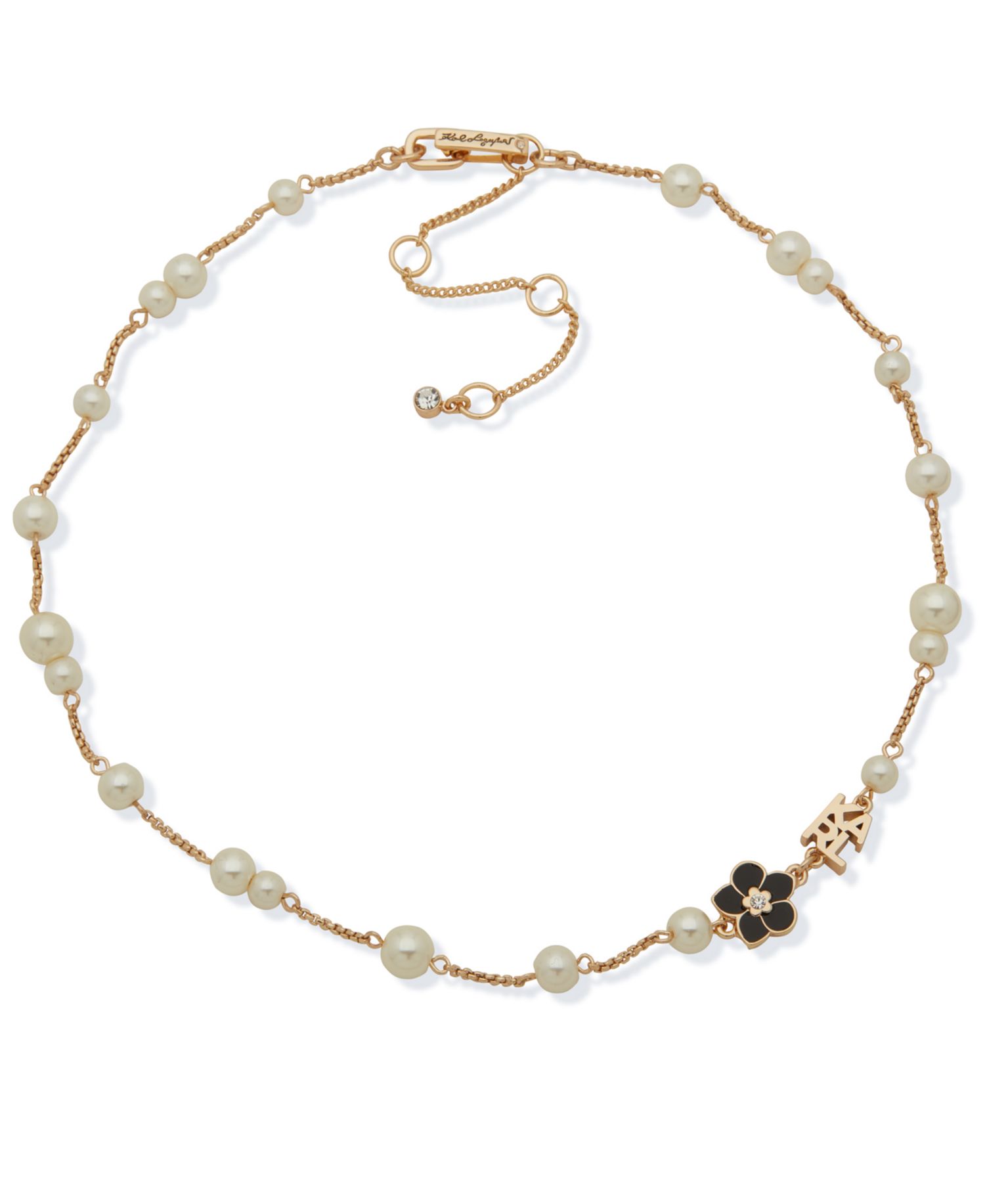 Imitation Pearl Collar Necklace