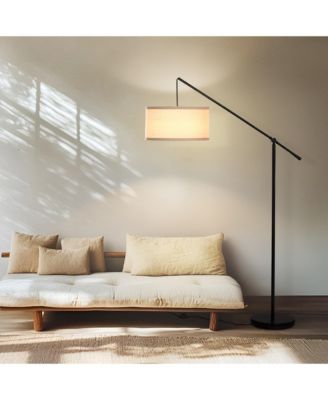 Hudson 70" LED Arc Floor Lamp with Adjustable Height