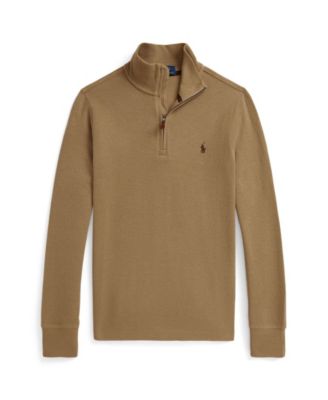 Boys' 8-20 Estate-Rib Quarter-Zip Pullover