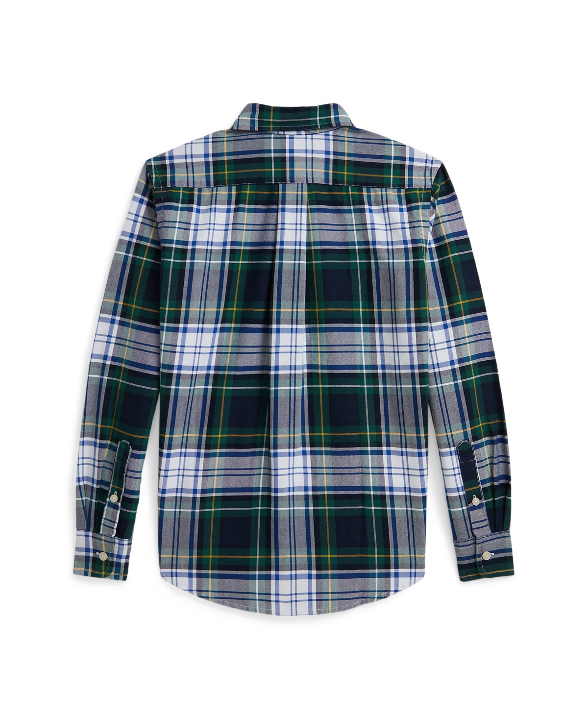 Polo Ralph Lauren Boys 8-20 Plaid Long Sleeves Oxford Shirt