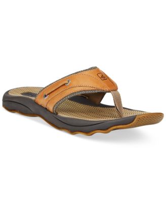 macys sperry flip flops