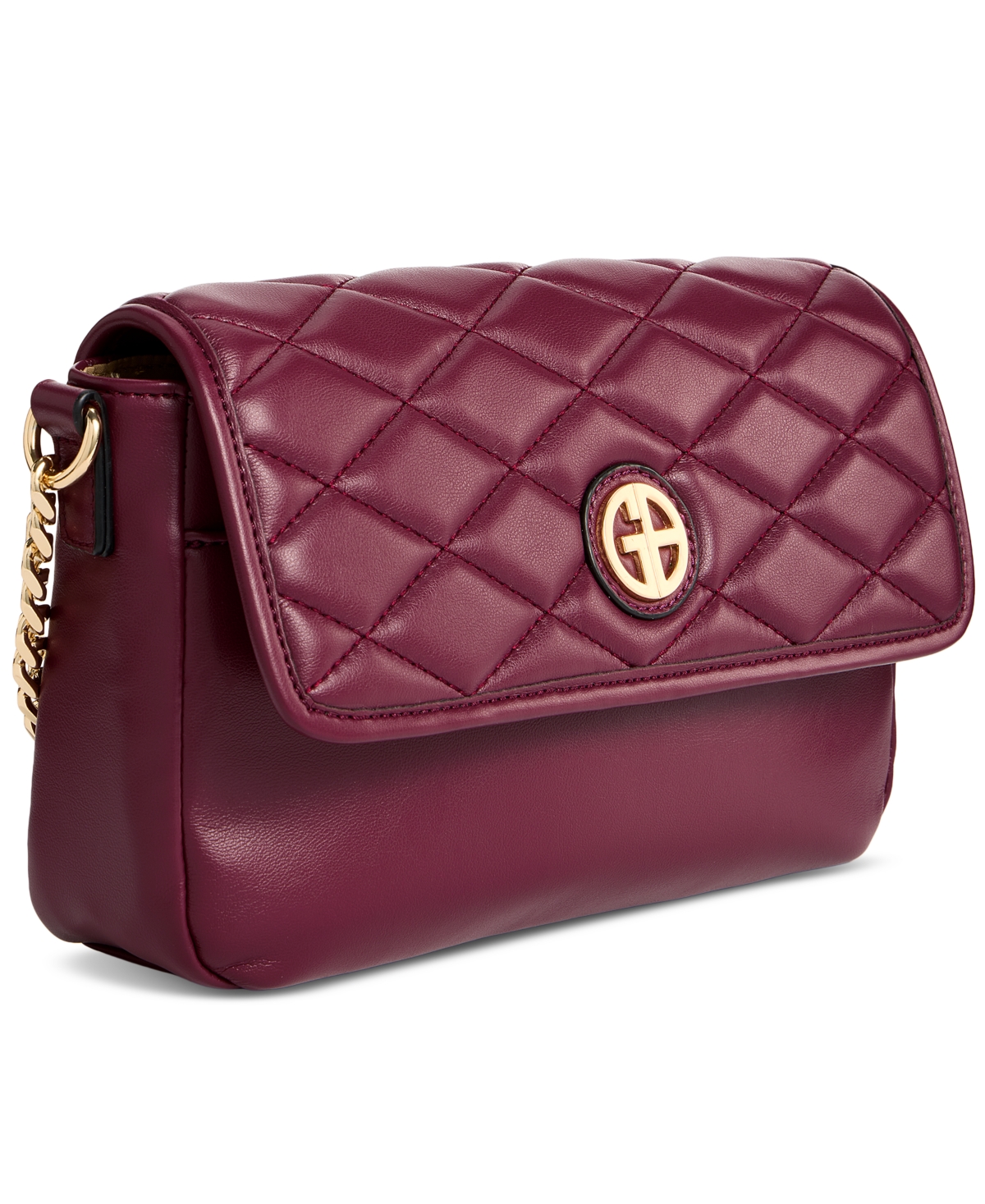 Giani Bernini E/W Quilted Crossbody Bag, Macy's Exclusive