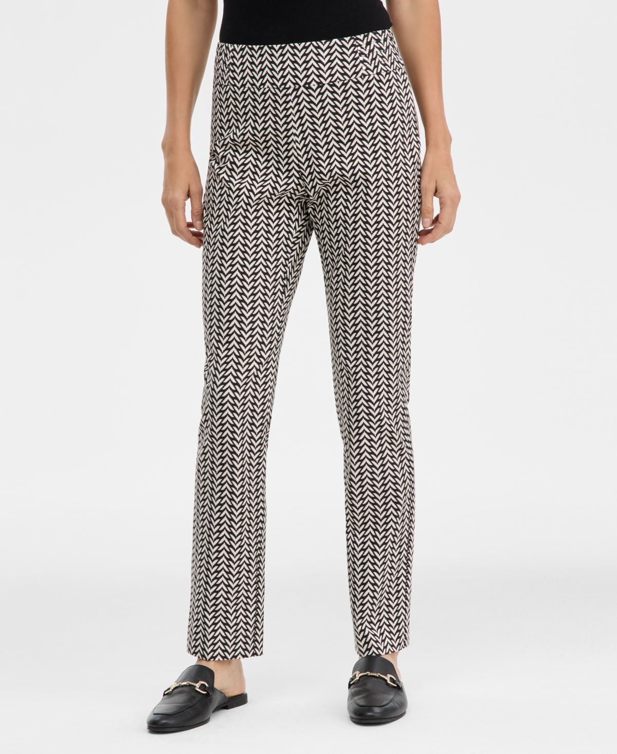 Jm Collection Women's Printed Rivet Pants, Macy's Exclusive In Multi