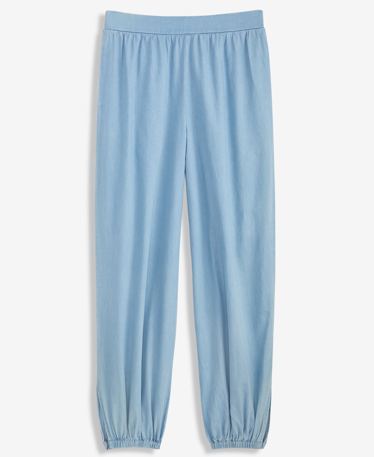 On 34th Women's Cotton Pull-on Balloon Pants, Macy's Exclusive In Blue
