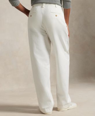 Women's Cotton Chino Straight-Leg Pants