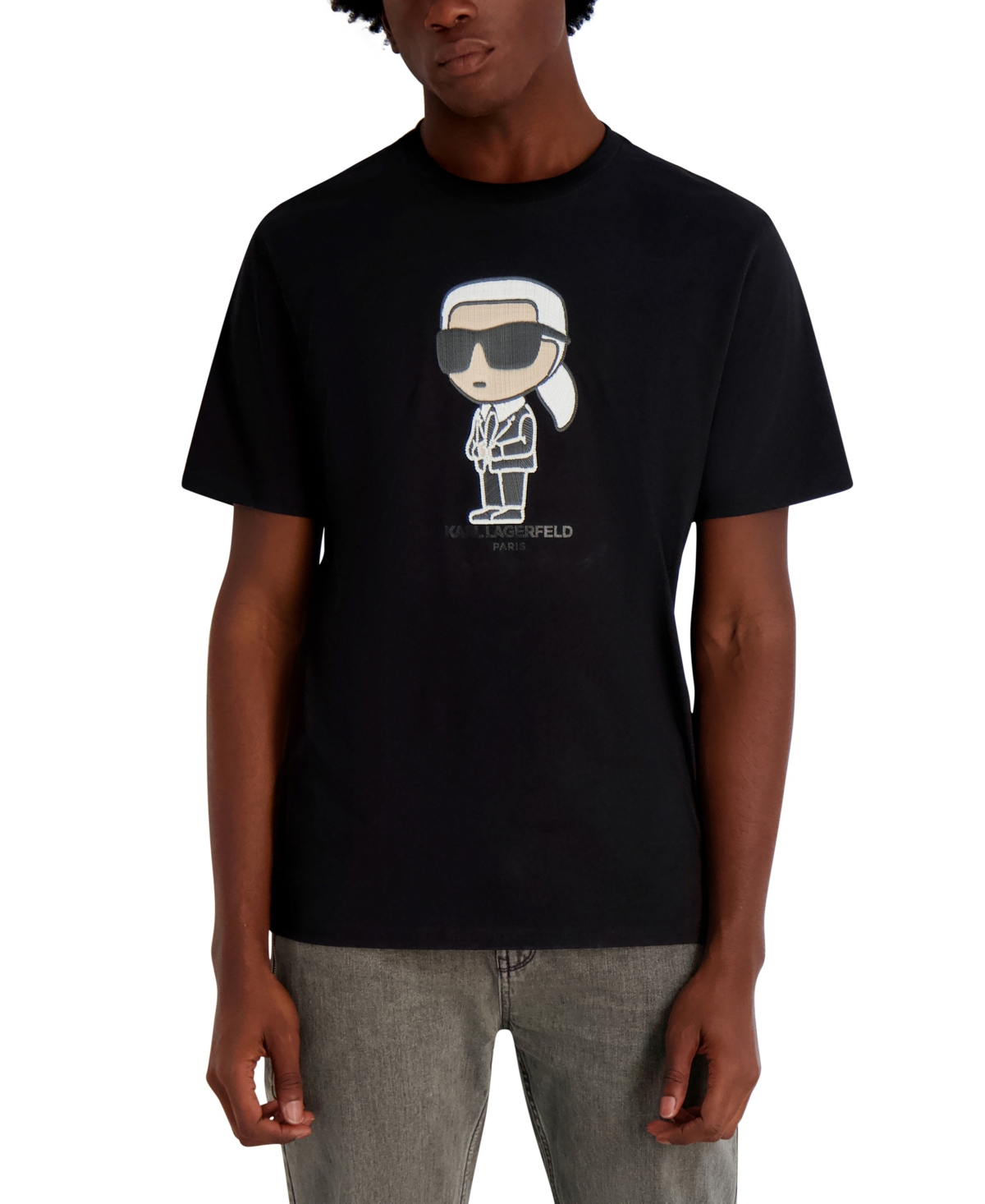 Karl Lagerfeld Paris Men's Short Sleeve T-Shirt