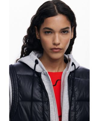 Women's Sweatshirt kombiniert mit gepolsterter Weste