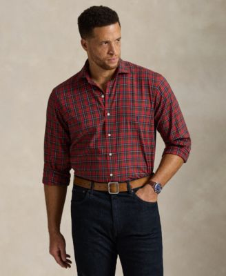 Men's B&T Long Sleeve Brushed Twill Shirt