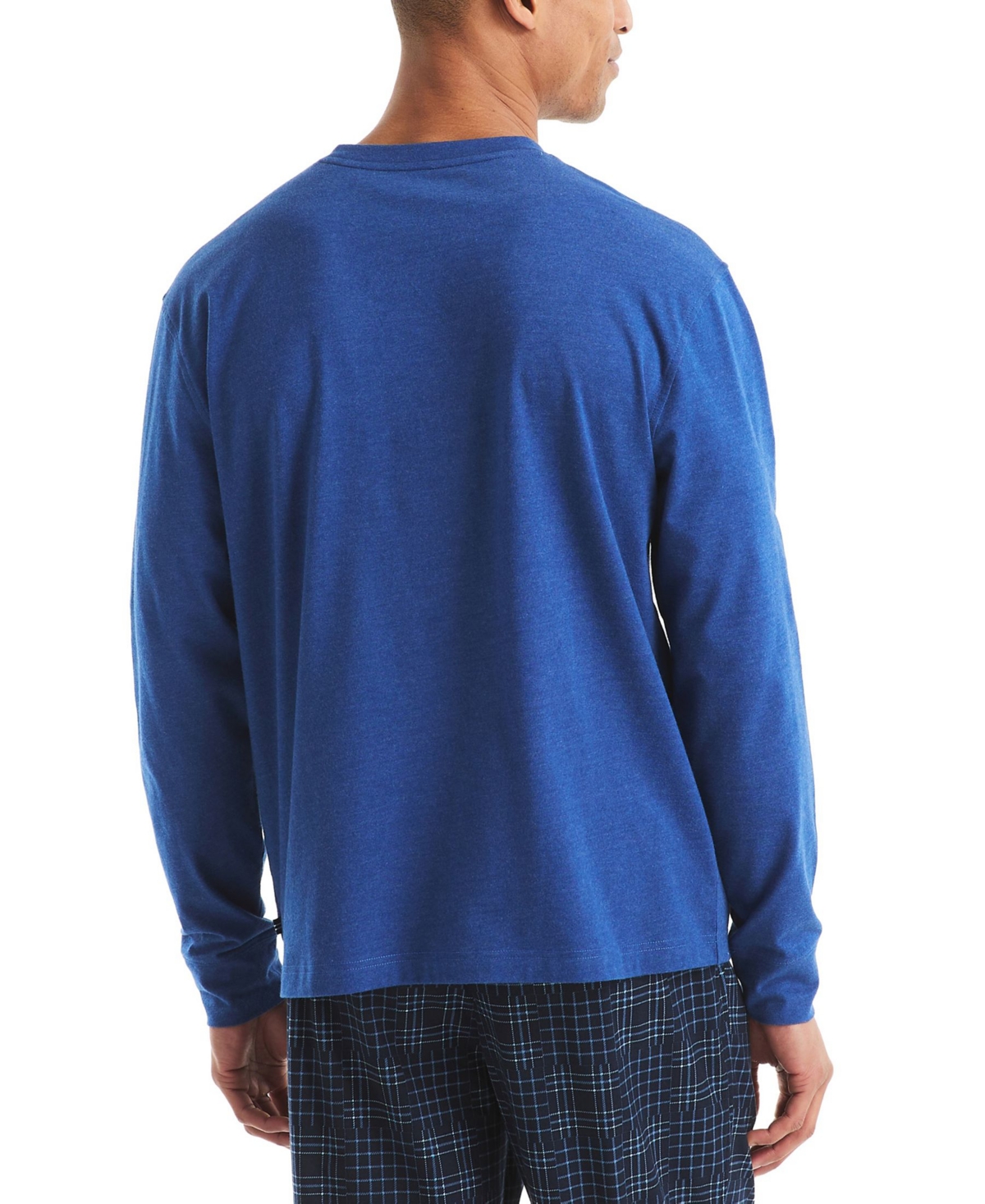 Nautica Men's Long Sleeve T-shirt In Blue