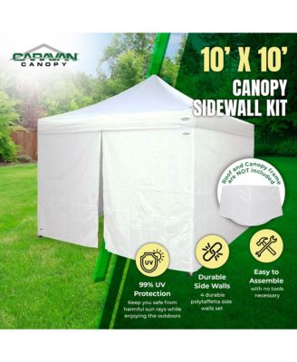 CVAN11007912014 4 Sidewall Kit Only, for Outdoor Tent, White