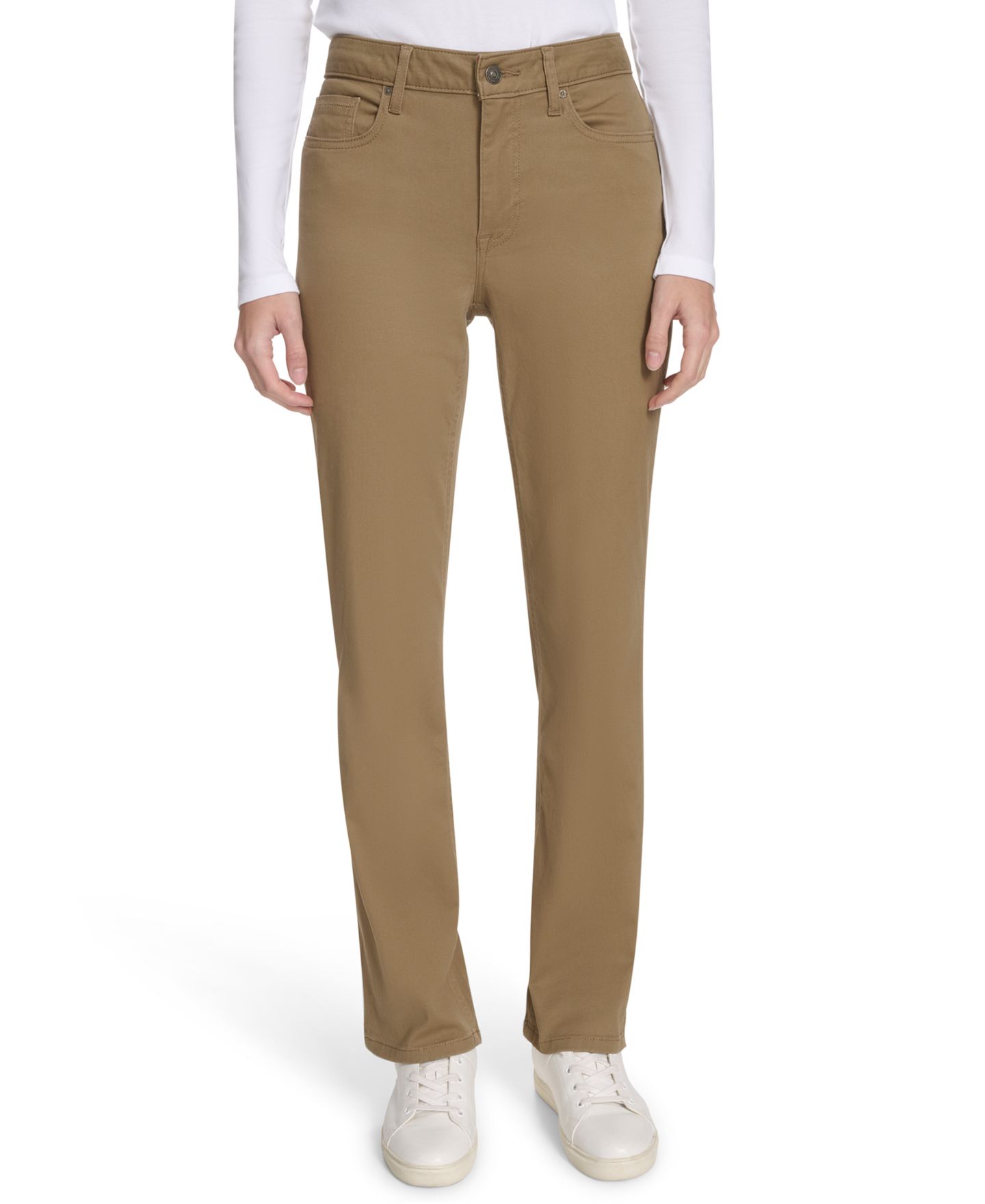 Женские джинсы Nautica Jeans Solid Stretch Full-Length, цвет: Barley — фото 1
