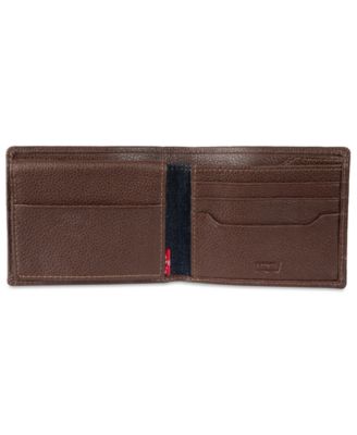 Men's Bill Divider and Ornament Passcase Wallet