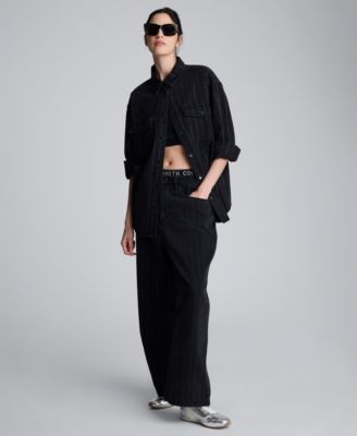 Kenneth Cole - Women's Long Sleeve Shacket Shirt