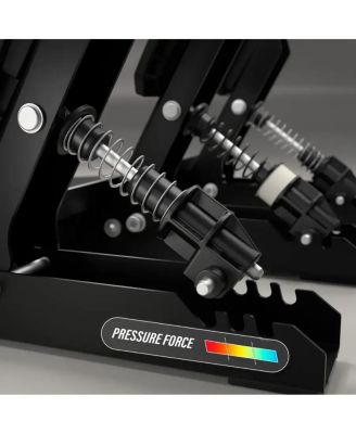 Raceline Pedals III for PC, Xbox One, Xbox X/S, PlayStation 4 and PlayStation 5, Black