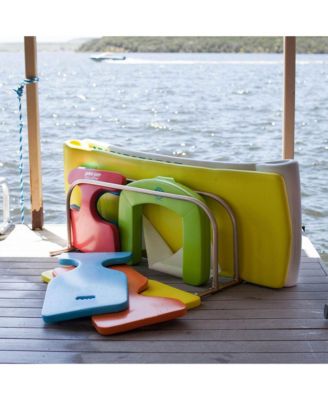 PVC Pool Float Storage Drying Rack For Foam Loungers, Bronze