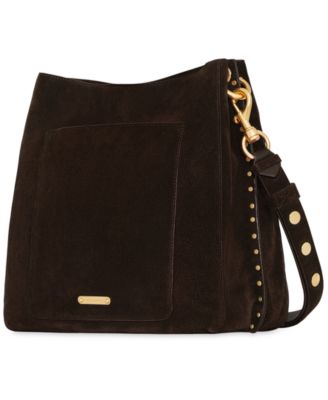 Darren Small Suede Shoulder Bag