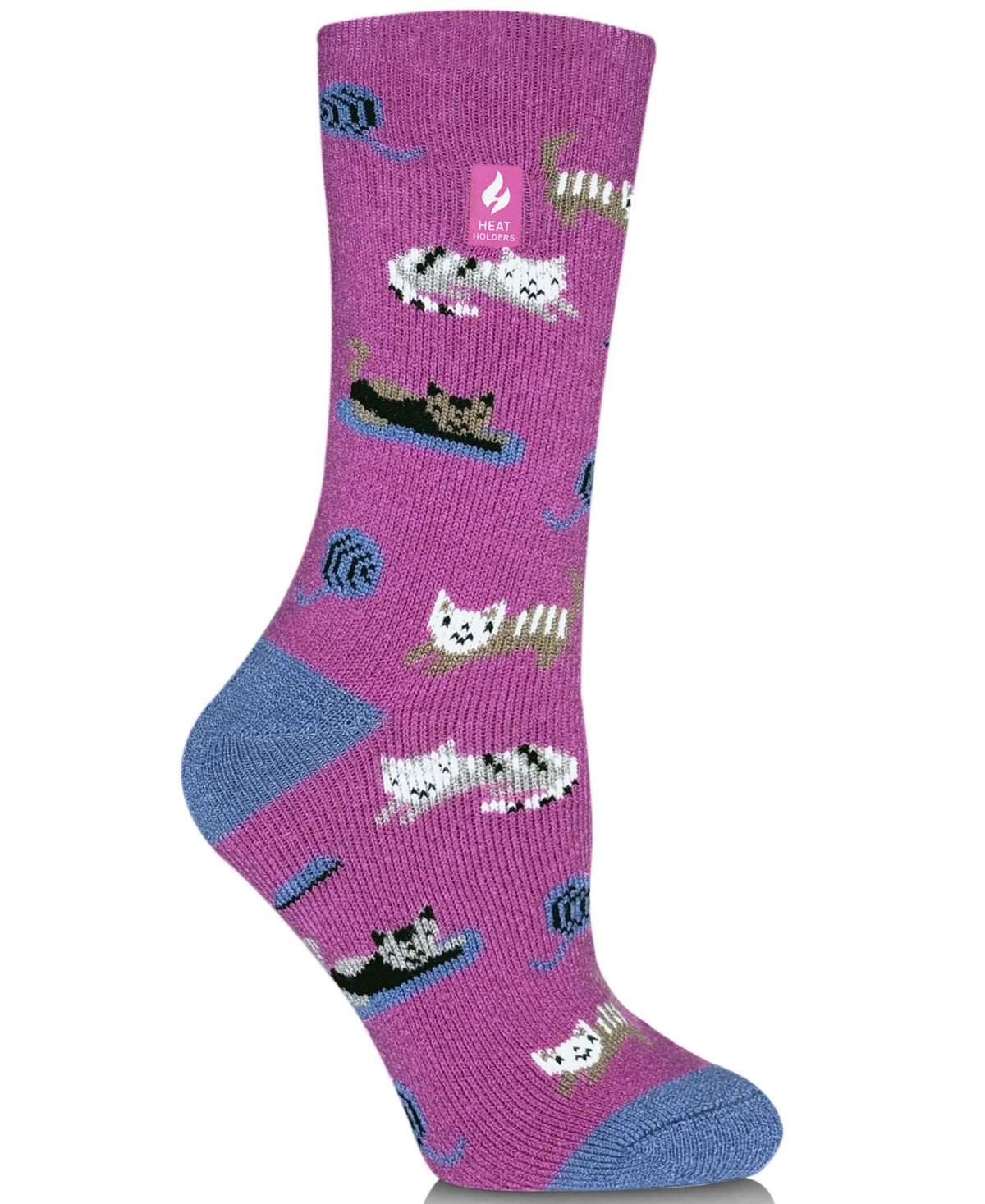Heat Holders Women's Lite Fauna Dogs Crew Socks