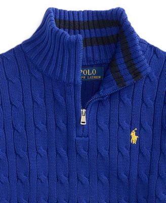 Boys 8-20 Quarter-Zip Sweater