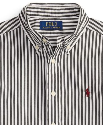 Big Boys Plaid Brushed Cotton Oxford Work shirt