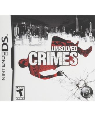Unsolved Crimes - Nintendo DS