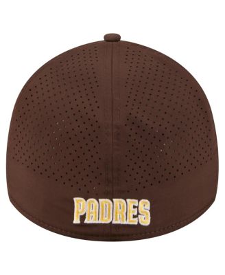 Men's Brown San Diego Padres 39THIRTY A-Frame Perforated Flex Hat
