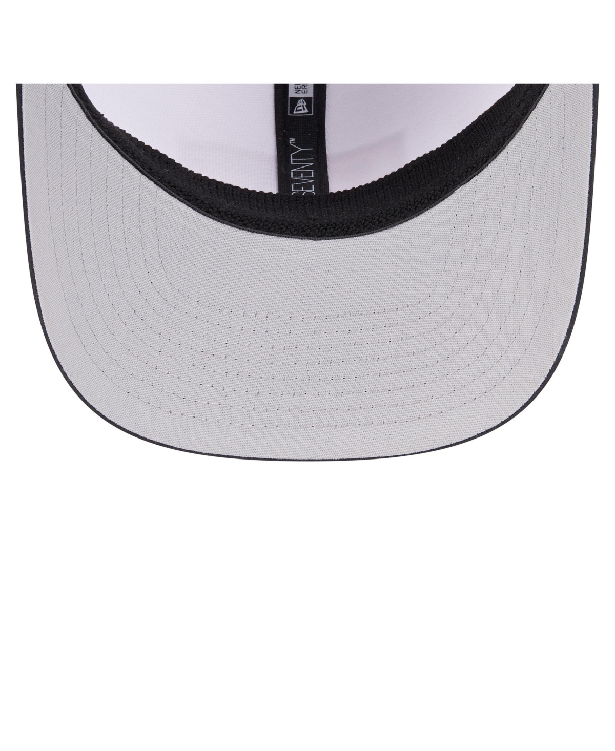 New Era Men's White/black Baltimore Orioles Established Patch 9seventy Adjustable Hat In Black