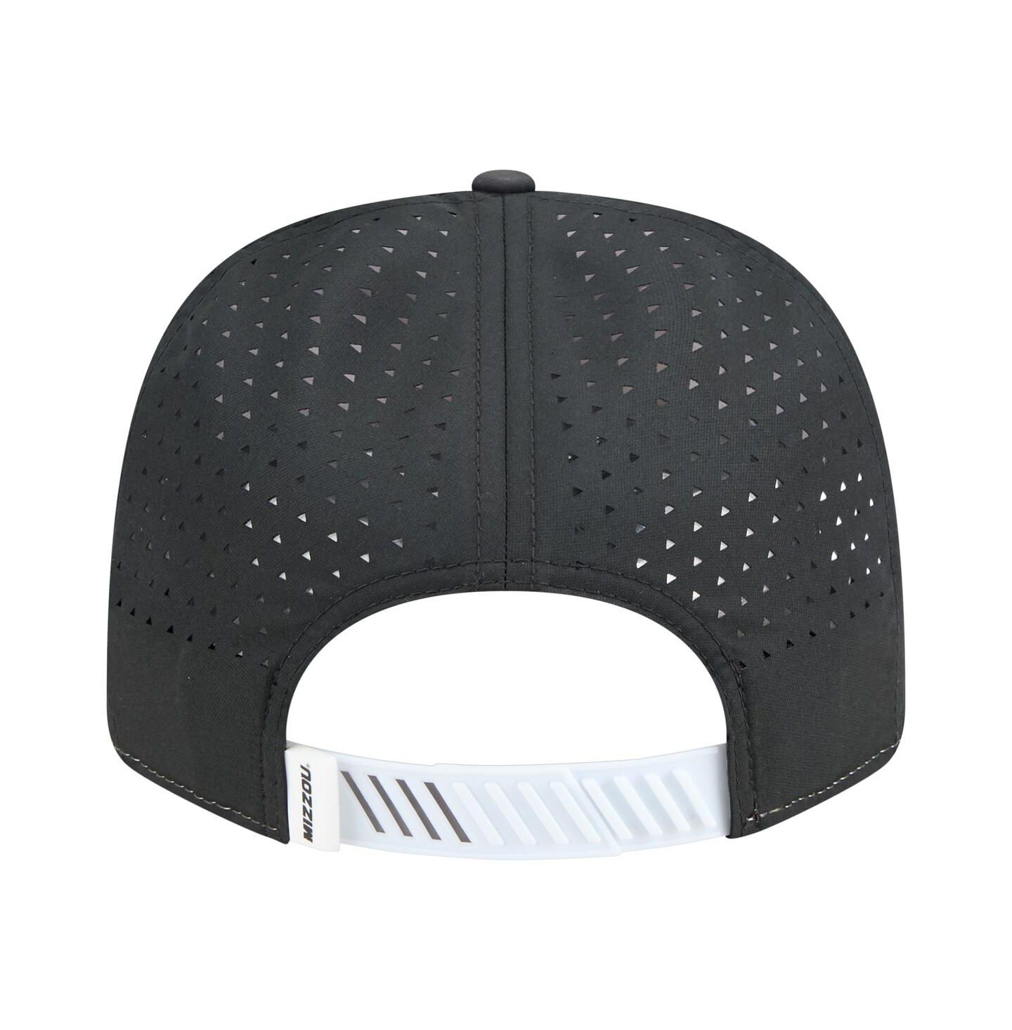 Мужская кепка New Era White/Black Missouri Tigers Perforated Patched 9SEVENTY Adjustable Hat — фото 3