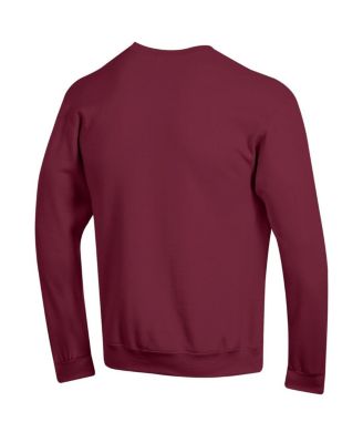 Men's Garnet South Carolina Gamecocks Basic Arch Fleece Pullover Sweatshirt