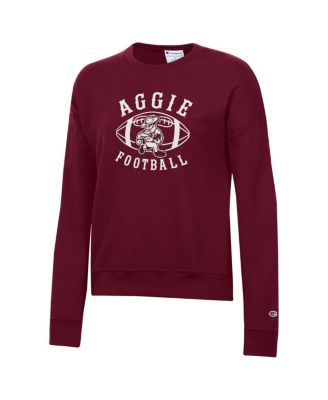 Women's Maroon Texas A&M Aggies Ol' Sarge Fleece Crewneck Pullover Sweatshirt
