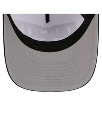 Men's White/Black UCF Knights Arch Two-Tone Rope 9FORTY A-Frame M-Crown Adjustable Hat