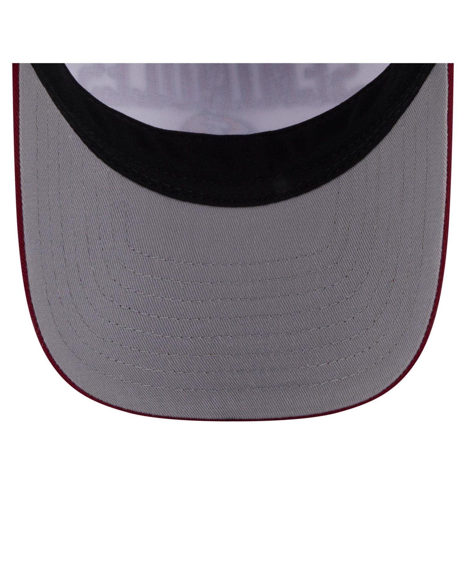 Men's White/Garnet Florida State Seminoles Arch Two-Tone Rope 9FORTY A-Frame M-Crown Adjustable Hat