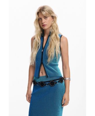 Women's Zip-knit T-shirt