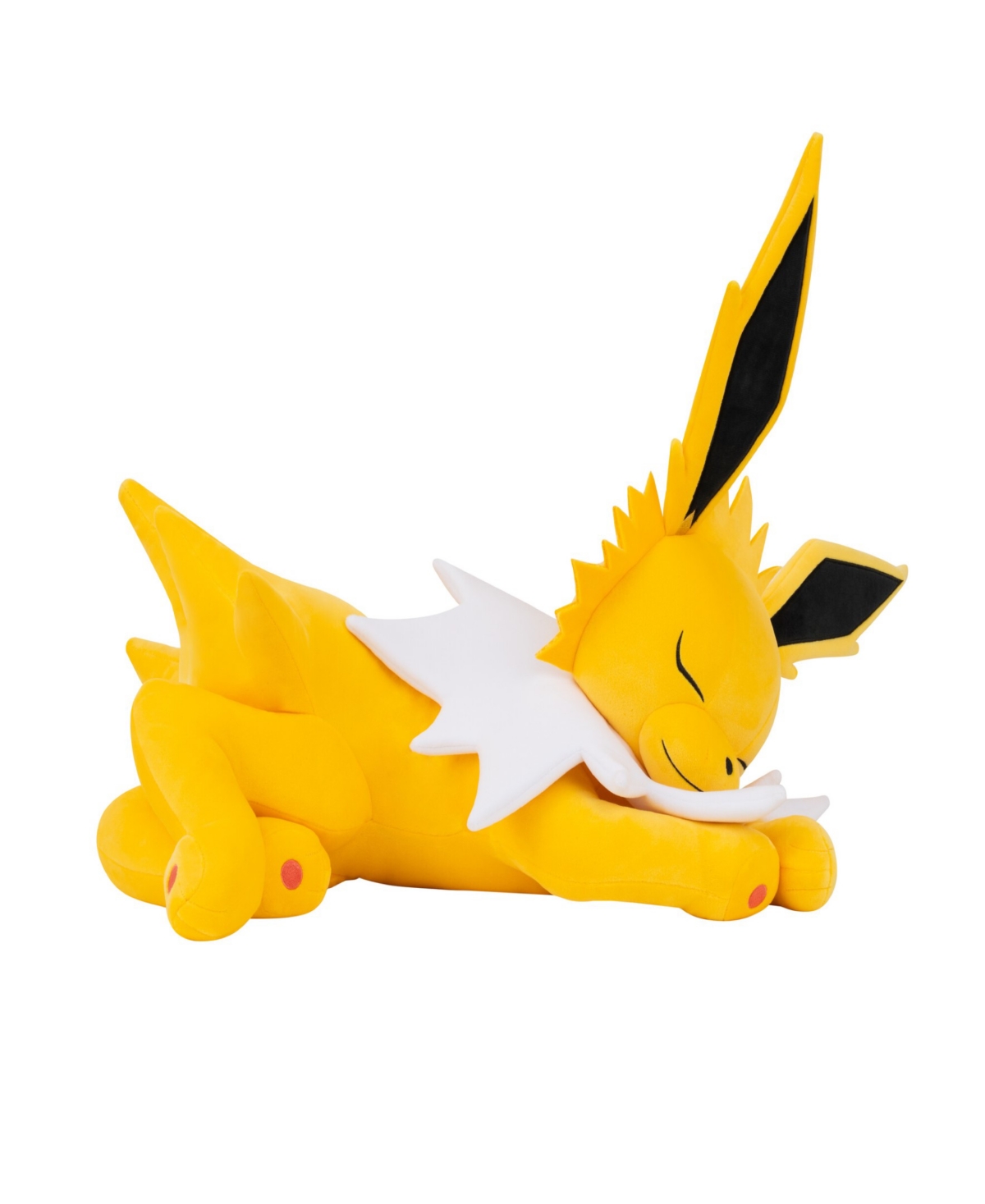 Pokémon Sleeping Jolteon 18" Plush Toy In Yellow