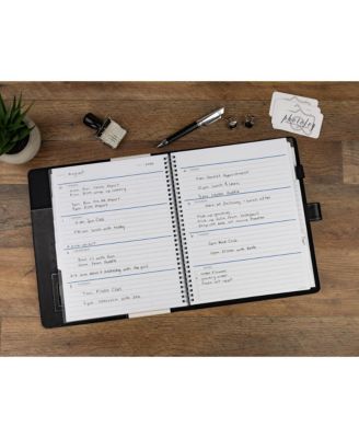 Large Upgraded Monthly Weekly 15 Month Padfolio Planner